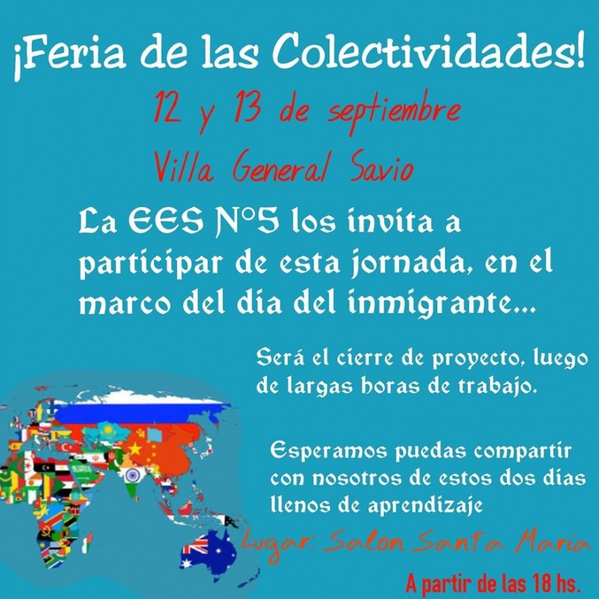 Cuenta regresiva para una nueva edición de la Feria de las Colectividades