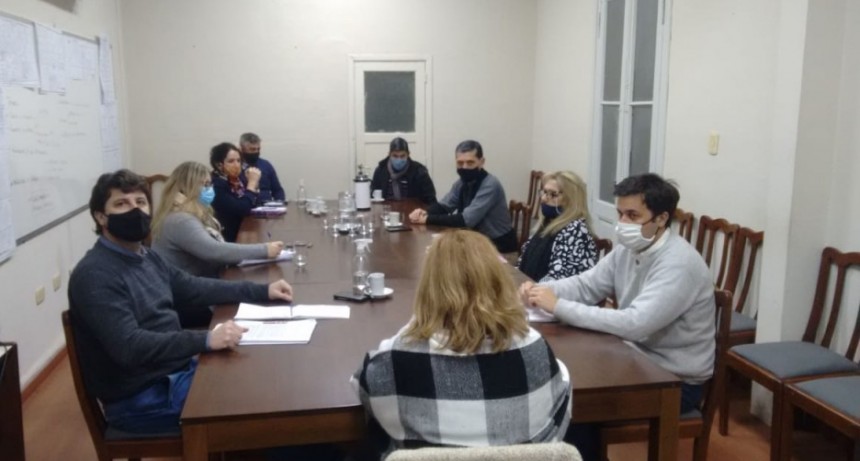 Se reunió la mesa paritaria municipal