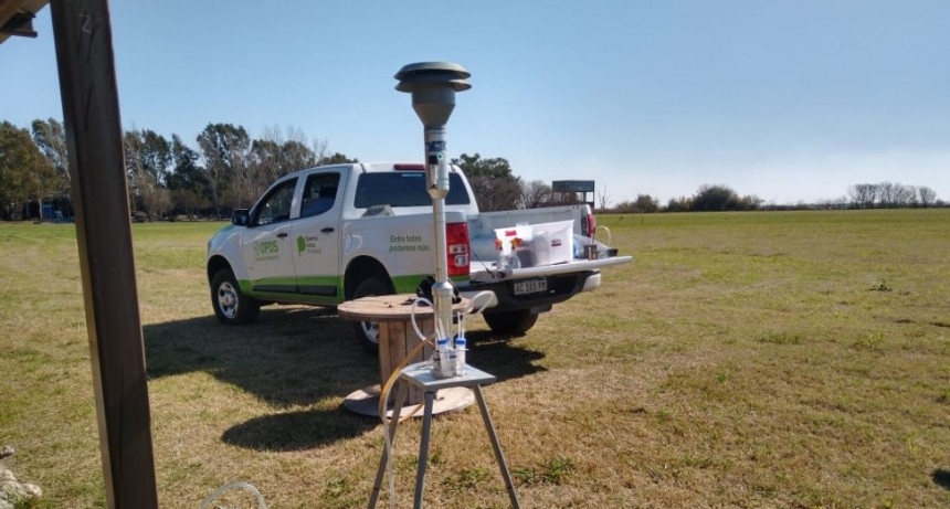 El OPDS estudió el aire en Ramallo