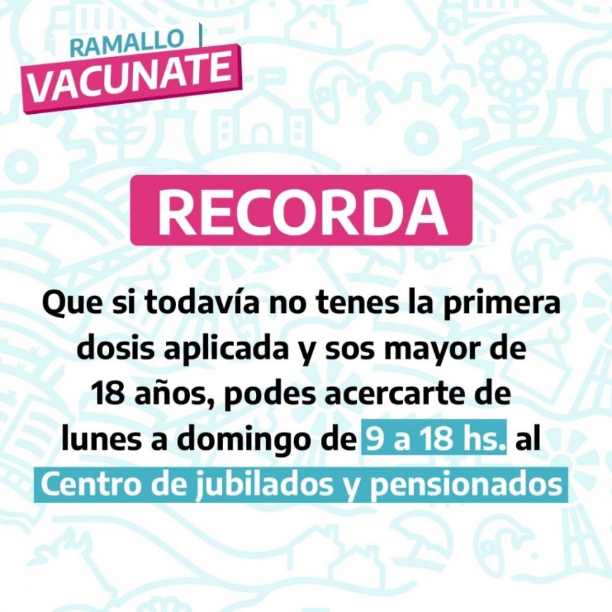 Vacunación:  21 mil ramallenses tienen dos dosis