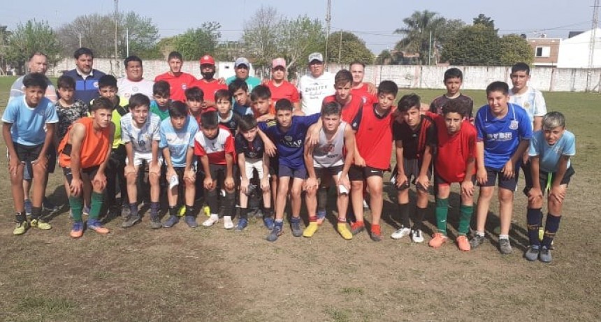 Argentinos Juniors realizó una prueba de jugadores en Matienzo