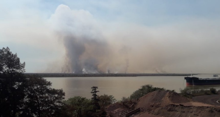Movilización y capacitación contra la quema en las islas