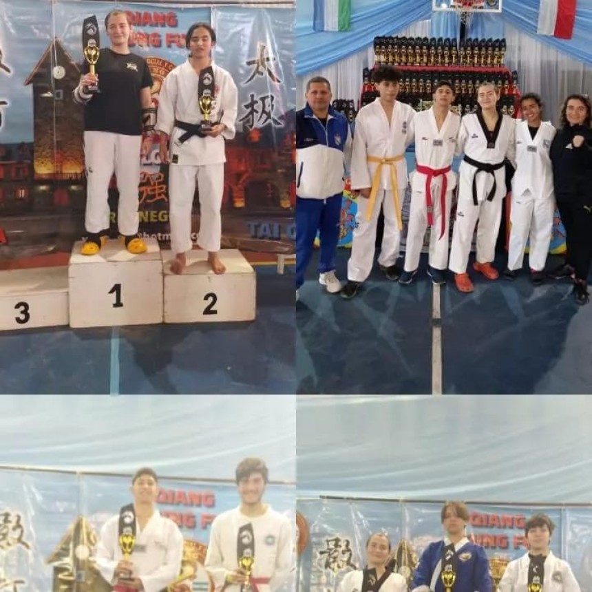 Excelente desempeño de taekwondistas del Instituto Jara en un torneo Internacional  