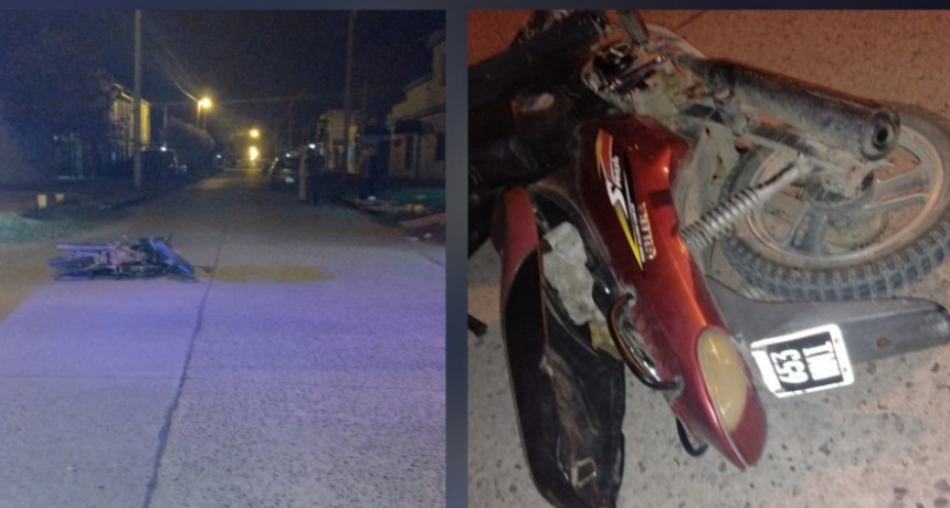 Choque en la ciudad de Ramallo