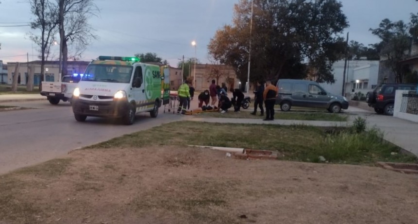 Colisión en Villa Ramallo