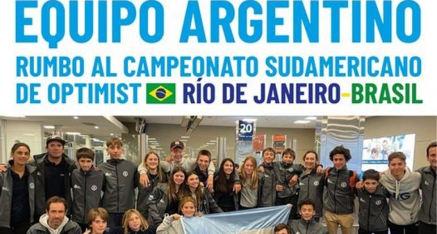 Feliciano Frías representará a Argentina en el Sudamericano de Optimist