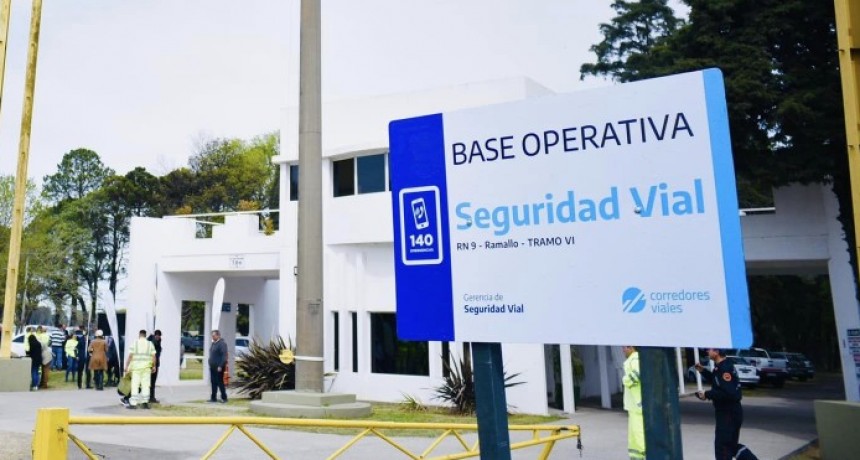 Corredores Viales inauguró su base en el partido de Ramallo