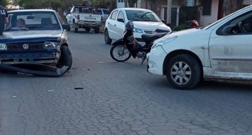 Colisión en Villa Ramallo