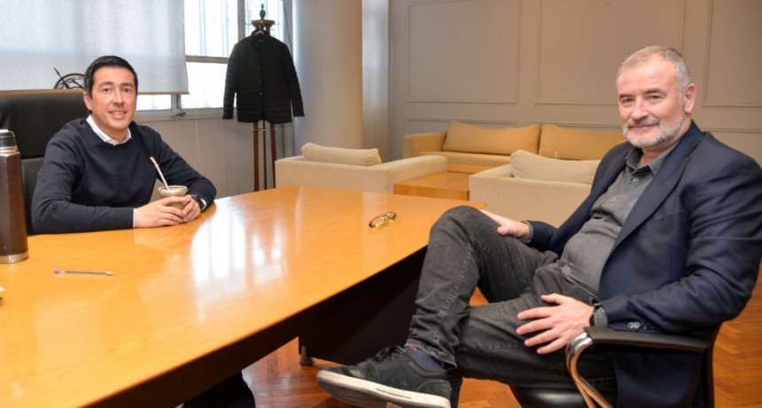Mauro Poletti se reunió con el gobernador Axel Kicillof y con el ministro Nardini