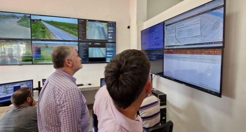 El Gobierno municipal sumó más tecnología al Centro de Monitoreo