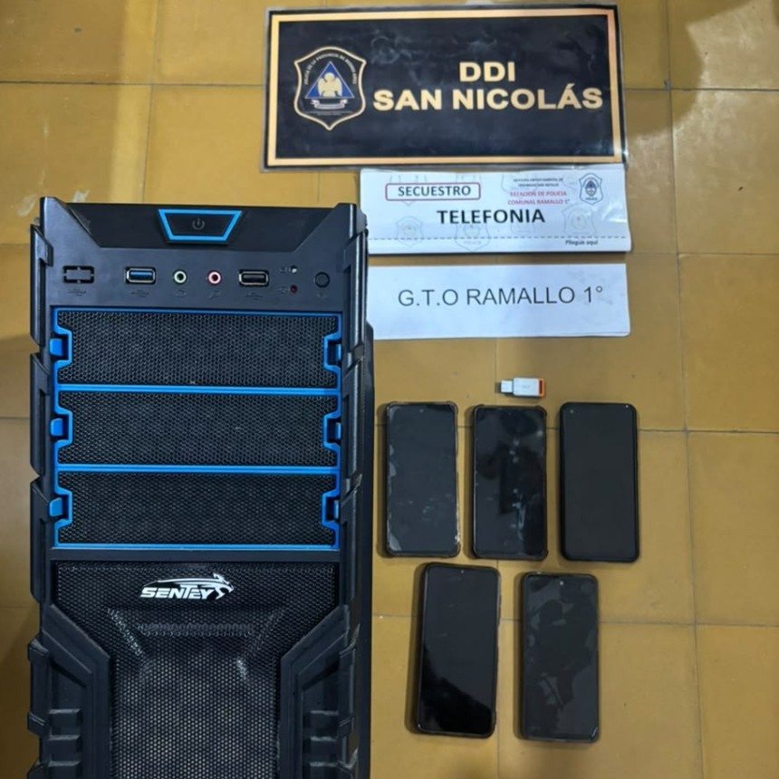 Allanamiento en Villa Ramallo por delito contra menores
