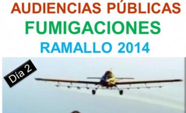 Segunda jornada de las “Audiencias públicas sobre Fumigaciones”