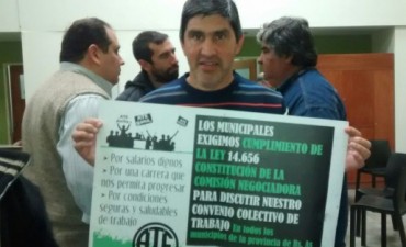 Adrian Lescano  &ldquo;Trabajamos en la construcci&oacute;n del convenio colectivo para los trabajadores municipales&rdquo;