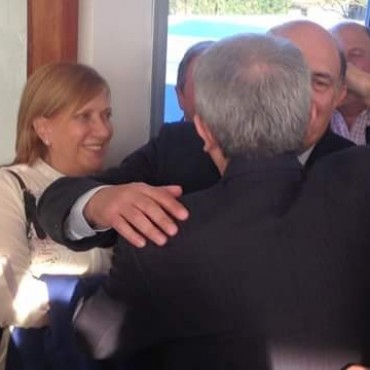 Graciela Rego acompañó a Aníbal Fernández en San Nicolás