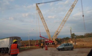 Comenzó el cambio de puente ferroviario