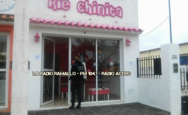 Villa Ramallo: Desvalijaron un local de ropa en pleno centro