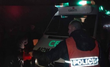 Violento accidente en el Camino de la Costa 