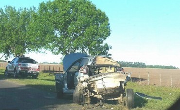 Accidente en el acceso Maiztegui