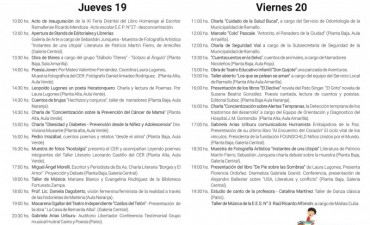 Se viene la feria del libro