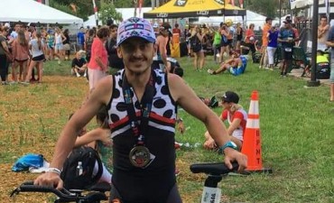 Espectacular carrera de Leonardo Hollmann en el Ironmán más importante del mundo