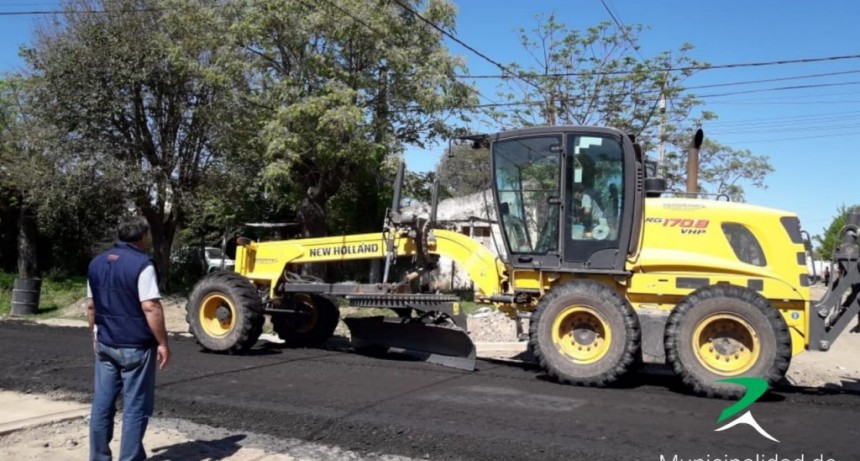 Poletti 'En este contexto de crisis donde muchos municipios han frenado la obra pública nosotros al hacerla con mano de obra municipal no solamente no hemos suspendido el trabajo sino que hemos incrementado la obra pública'