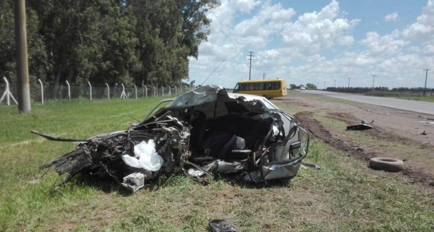 Choque frontal en el camino de la costa: Un muerto y varios lesionados