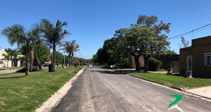 Ramallo: Asfaltado de Avenida Belgrano