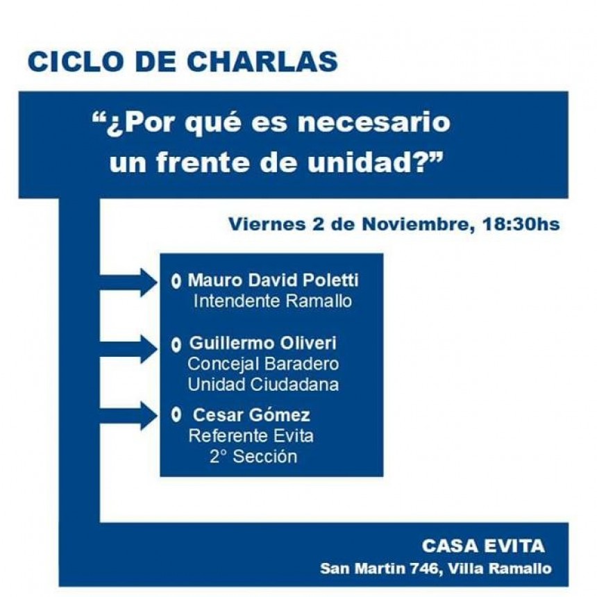 Movimiento Evita convoca