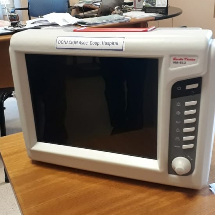 Una nueva donación de la cooperadora para el hospital