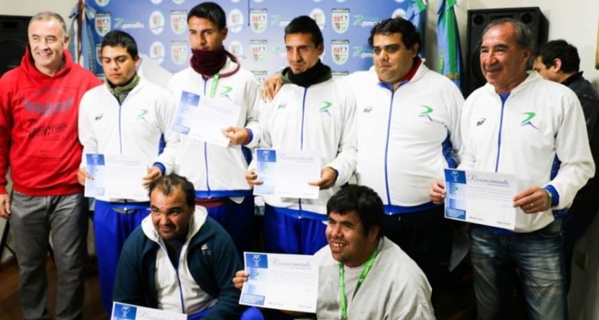 El intendente Poletti reconoció a los  medallistas de los juegos bonaerenses