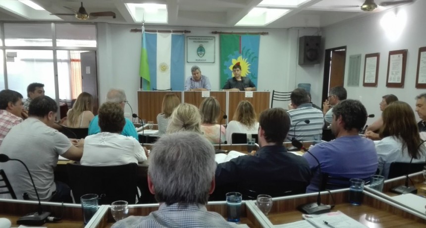 El concejo deliberante sesiona este jueves