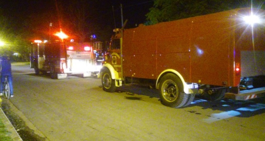 Incendio en una vivienda
