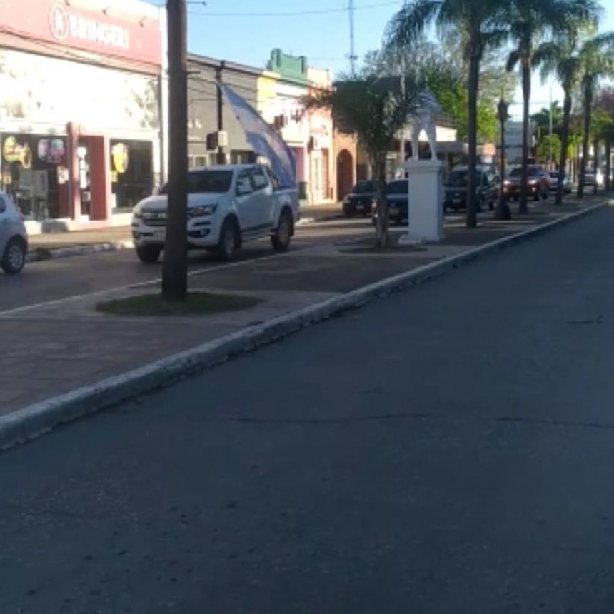 Macha opositora al gobierno nacional