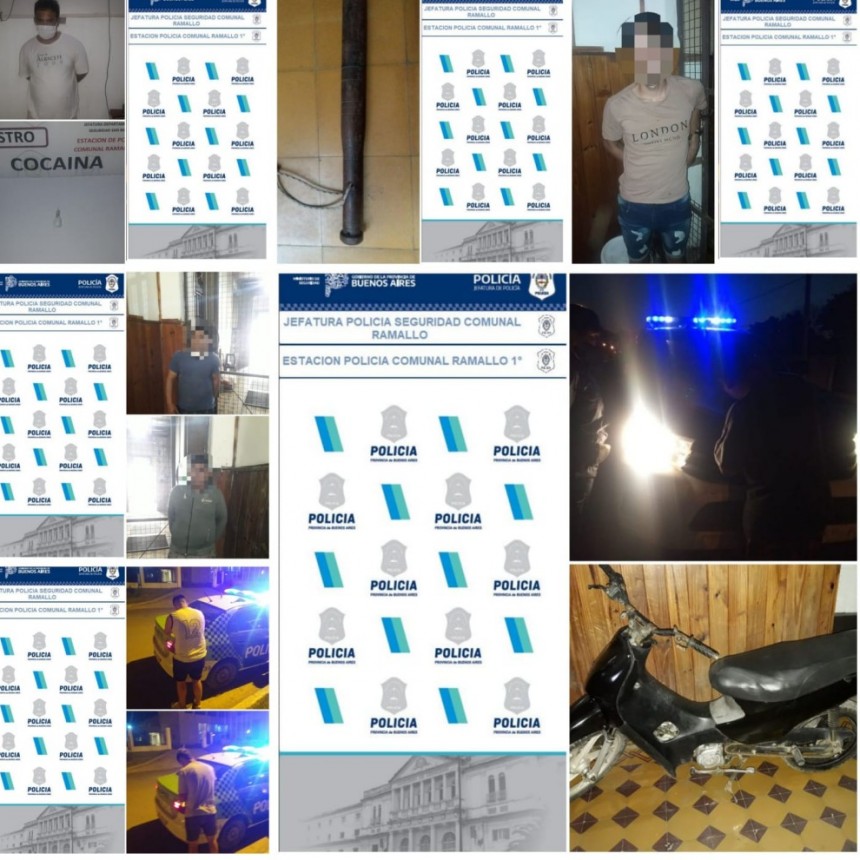 Una situación que se repite: Detenidos por resistencia a la autoridad y amenazas