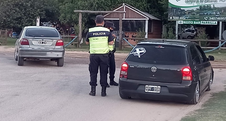 Secuestro de motos y maniobras peligrosas