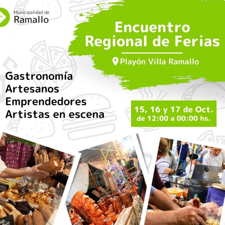 Encuentro Regional de Ferias en Villa Ramallo 