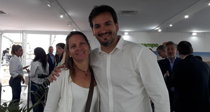 Sebastián Galmarini visita Ramallo