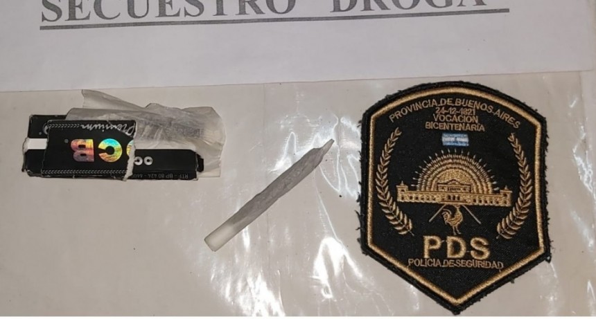 Pérez Millán: Aprehendidos con drogas