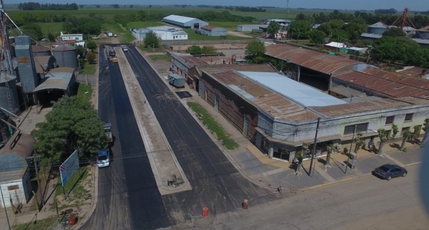 Perez Millán: Avanza la obra de pavimentación de Avenida Doctor Manfredi