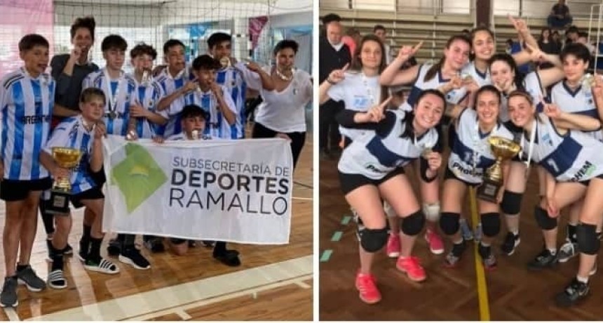 Medallas de oro para el vóley Sub 13 y Sub 18 y una medalla más de bronce en cultura en la última jornada de los juegos