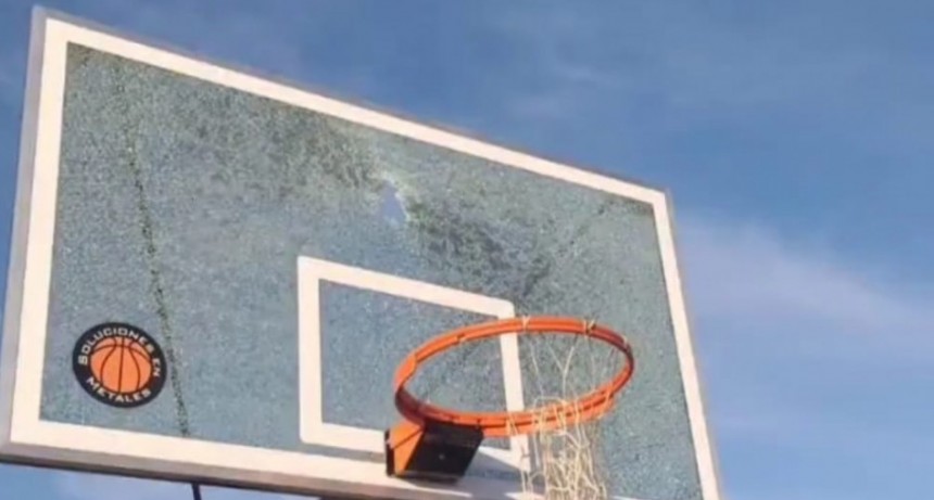 Vandalismo en el playón de la estación