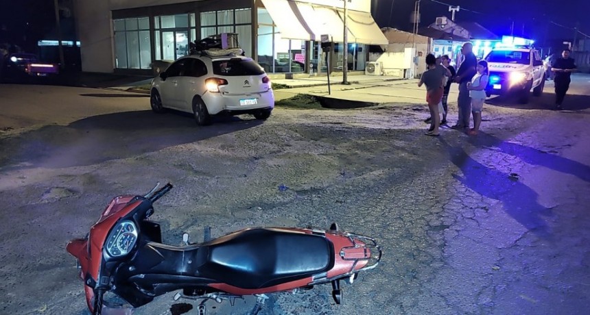 Accidente en Villa Ramallo