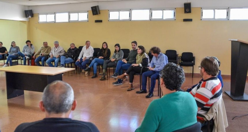 Giammaria se reunió con empresarios y emprendedores