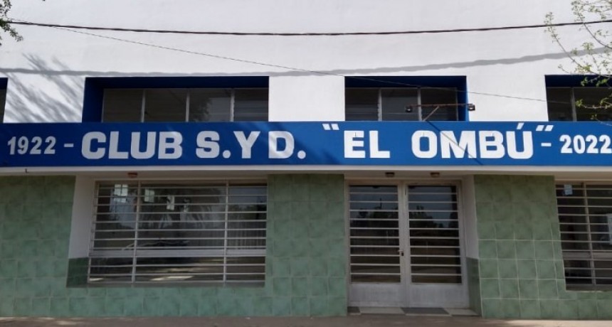 El club social y deportivo El Ombú de El Paraíso celebra su 101 aniversario