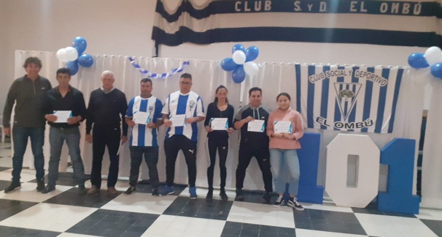 Hernán Ostán: “Hoy podemos llamar a nuestro club, Club Social y Deportivo el Ombú” 
