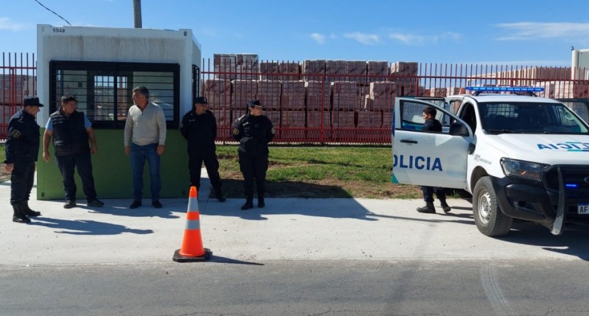 Ramallo refuerza la prevención del delito con garitas para el personal de seguridad