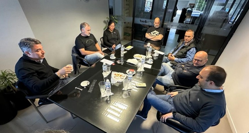 Mauro Poletti se reunió con Hugo Borrel