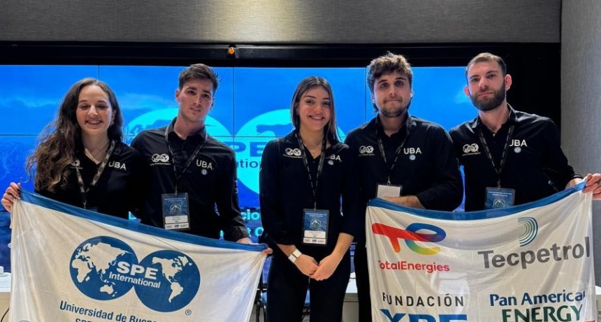 Orgullo ramallense: Santiago Rolandelli y el equipo de la UBA se consagran campeones nacionales en Ingeniería en Petróleo