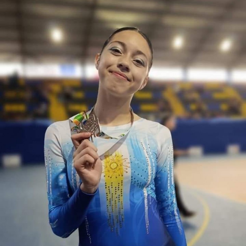 Patín: Alma Cesaretti Subcampeona Sudamericana en Brasil