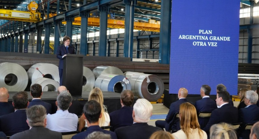 Milei visitó la región y presentó el “Plan Argentina Grande Otra Vez”